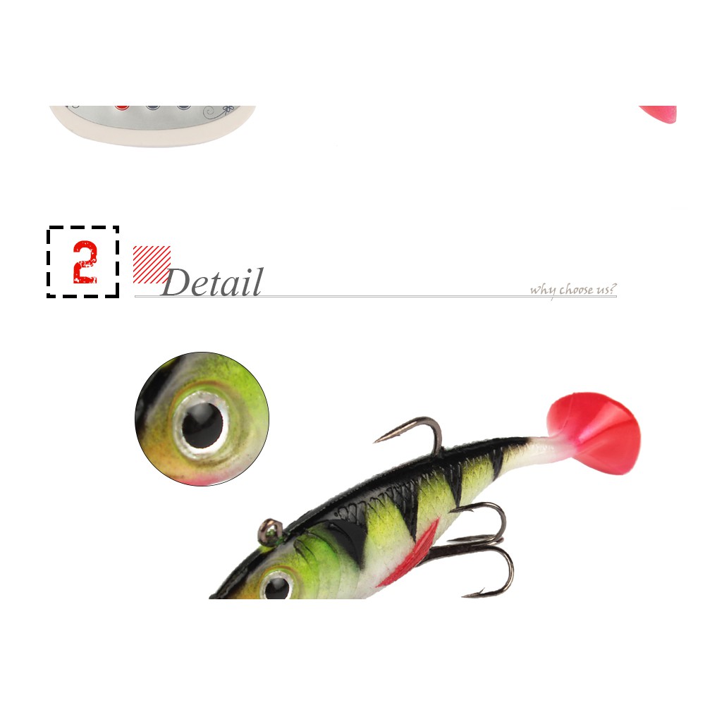 Mồi câu cá giả dạ quang 11g 8cm