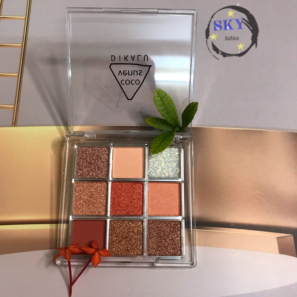 Bảng phấn mắt nhũ 9 màu Dikalu Baby BB1 | BigBuy360 - bigbuy360.vn