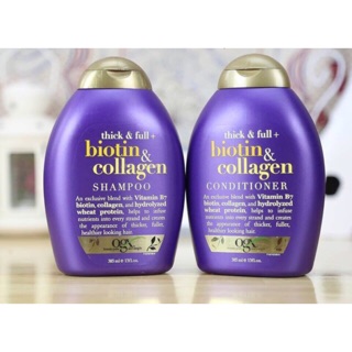 DẦU GỘI - DẦU XẢ THICK & FULL BIOTIN COLLAGEN- chính hãng Mỹ