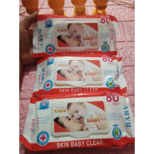 Khăn giấy ướt 80tờ