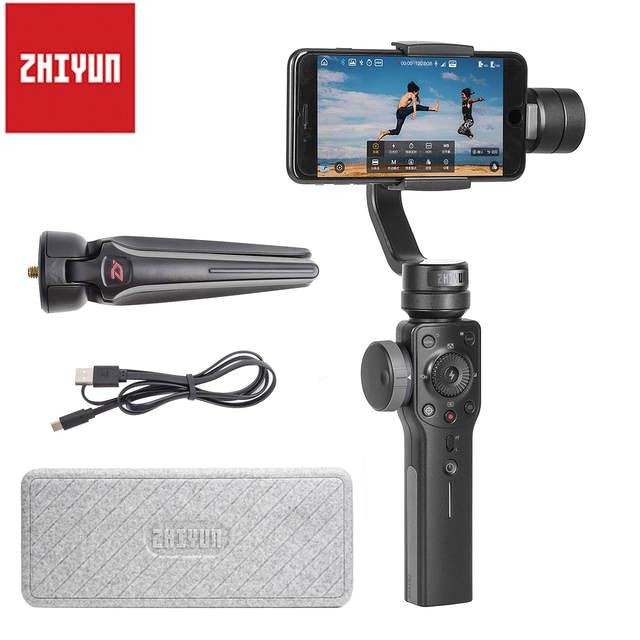 Tay cầm chống rung Zhiyun Smooth 4 - Hàng Chính Hãng