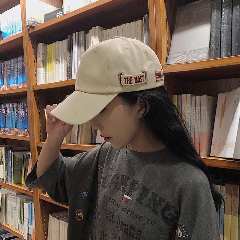 Mũ lưỡi trai Nam Nữ Unisex Hip hop Nón kết Bóng chày Ulzzang Hàn Quốc Chống nắng Chất Cotton mềm In chữ Đẹp *