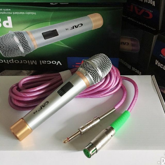 Mic dây Karaoke CAF P8