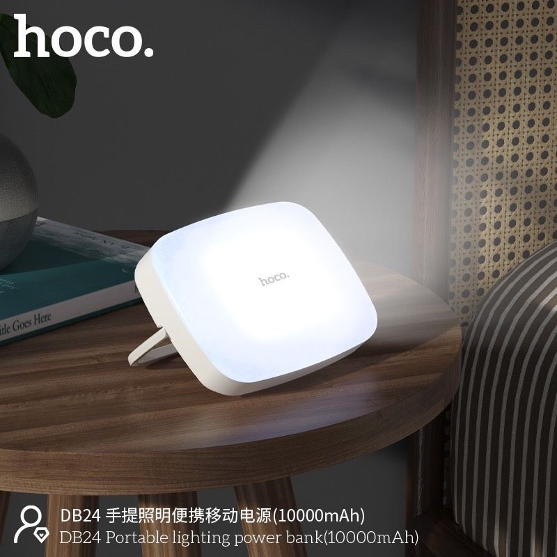 Sạc Dự Phòng Hoco DB24 - Dung Lượng 10.000 mAh Hỗ trợ đèn ngủ