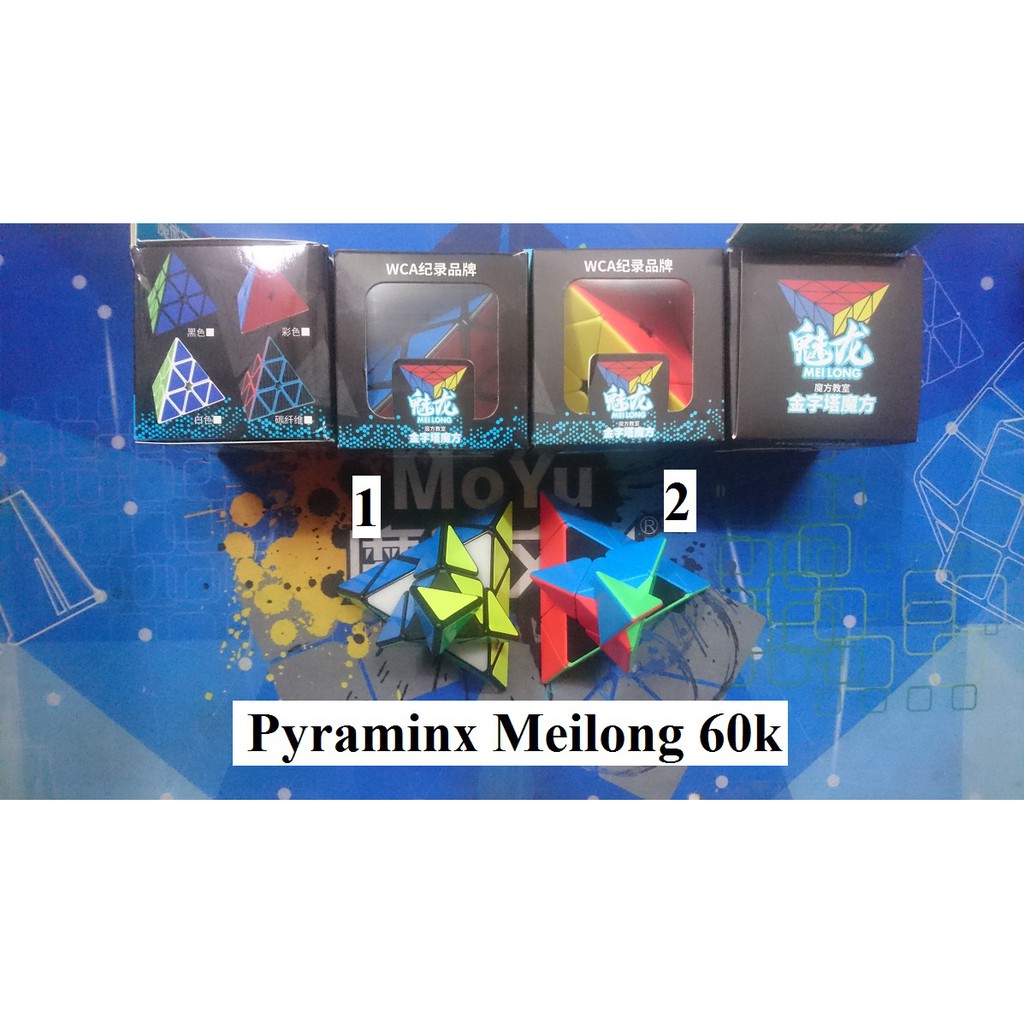 Biến thể Rubik. Pyraminx Meilong