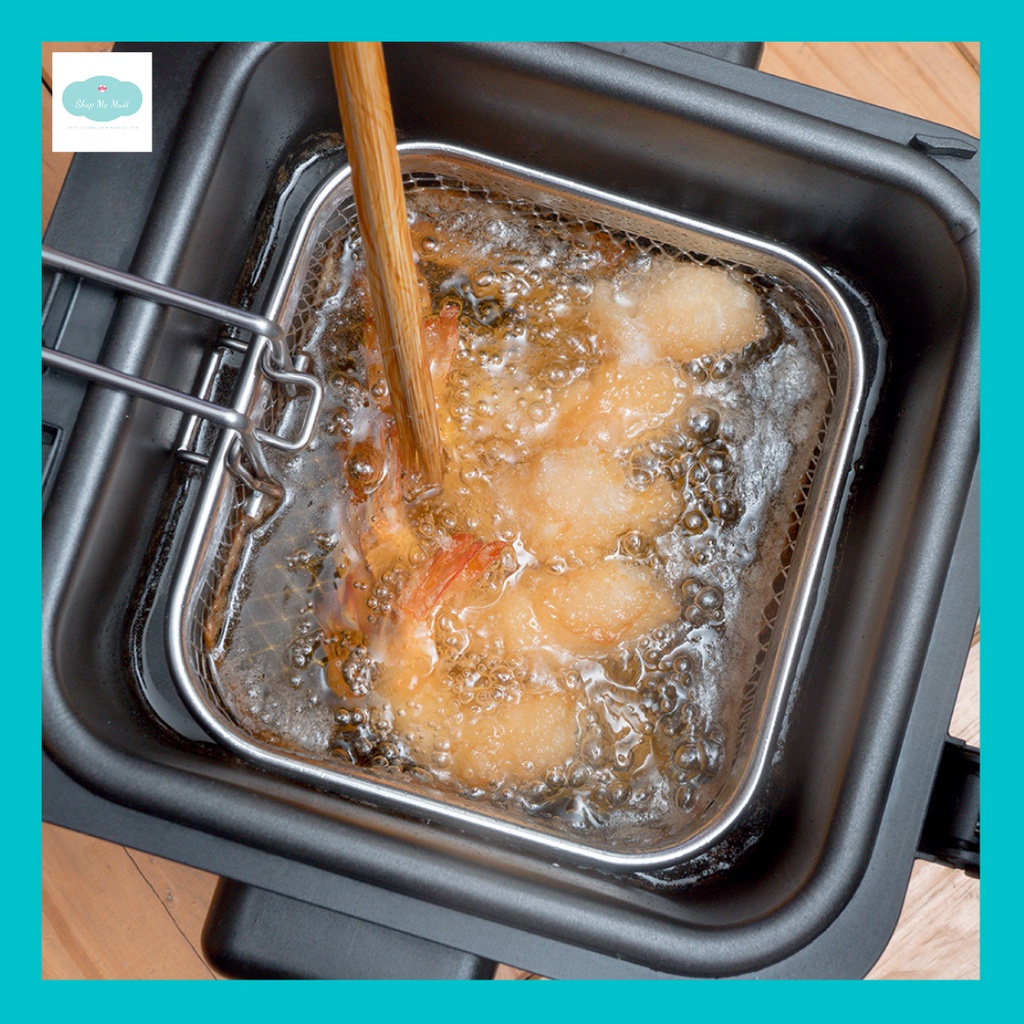 Nồi chiên ngập dầu Lock&Lock Deep Fryer 1.5L - Màu bạc - EJF716SLV