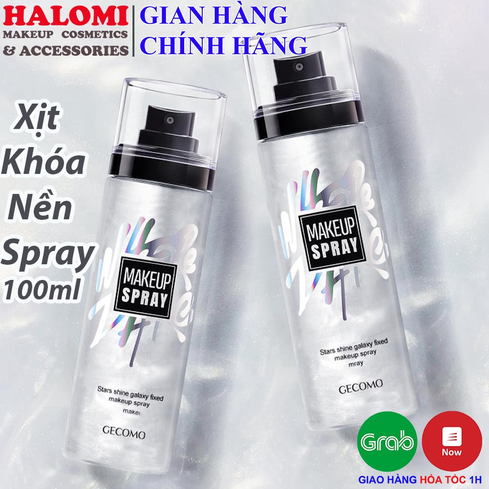 Xịt Khoáng Ngọc Trai khóa lớp makeup trang điểm giữ ẩm lớp nền giúp da căng bóng chính hãng