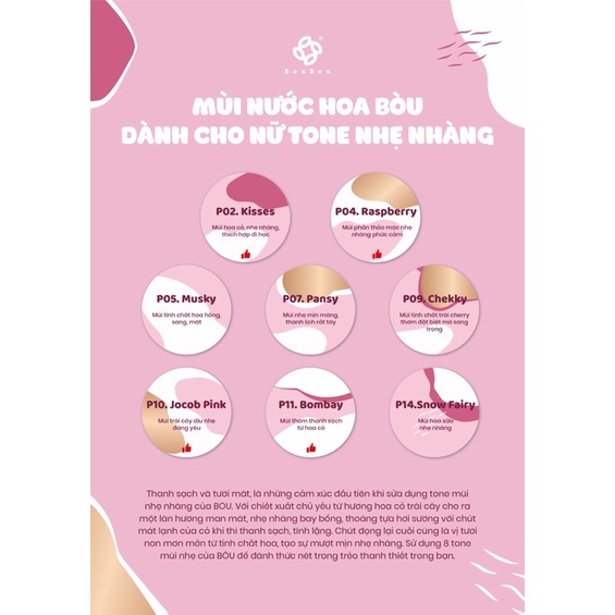 - NỮ -Nước hoa xịt 5ml