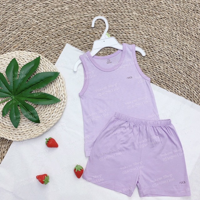 Bộ ba lỗ nous mới hè 2020 cho bé