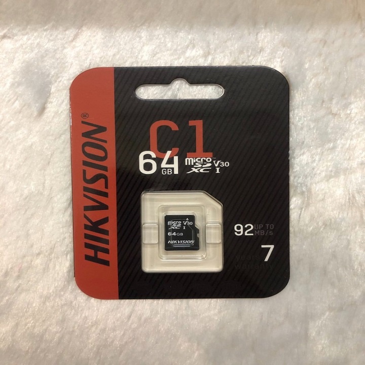 Thẻ Nhớ Hikvision 64Gb Class 10  – Hàng Chính hãng