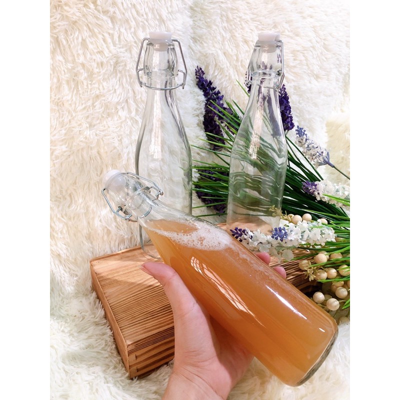 chai thủy tinh nắp cài 500 ml | BigBuy360 - bigbuy360.vn