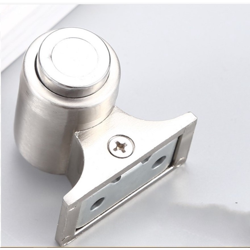 Hít chặn cửa nam châm từ tính hợp kim kẽm mã HC08 chống va đập, hít cửa thông minh inox chống gỉ siêu tiện dụng