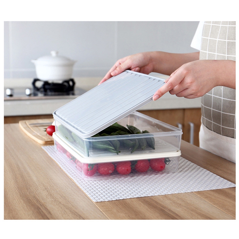 Hộp đựng thực phẩm có nắp đậy dùng trong tủ lạnh tiện lợi cho nhà bếp