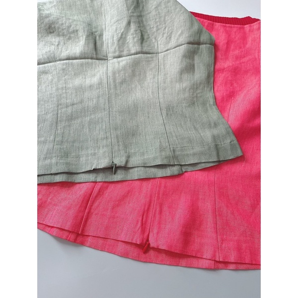 Áo croptop thêu xuất dư