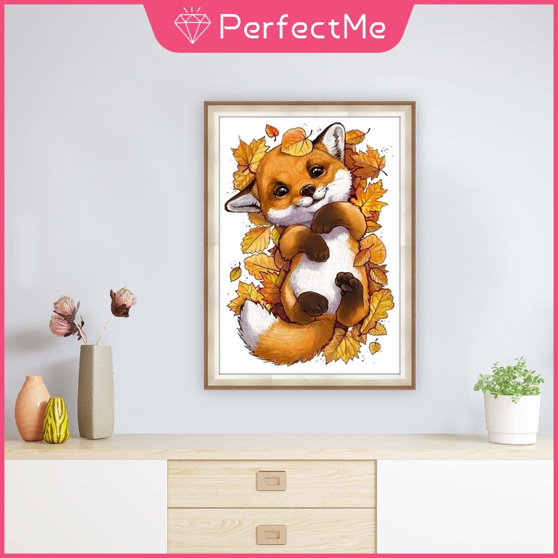 Bộ tranh đính đá 5D tự làm hình chú sóc trang trí tường nhà