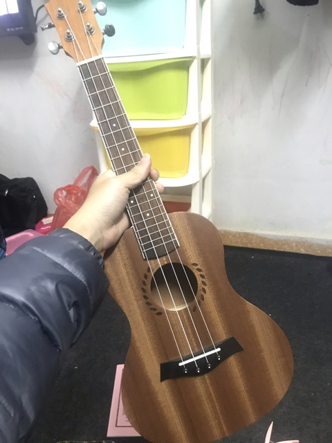 ĐÀN UKULELE CONCERT GỖ HANDMADE BÔNG LÚA 23INCH