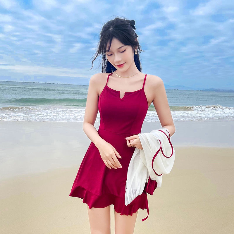 Đồ Bơi Một Mảnh Tay Dài Chống Nắng Kiểu Dáng Mới Dành Cho Nữ