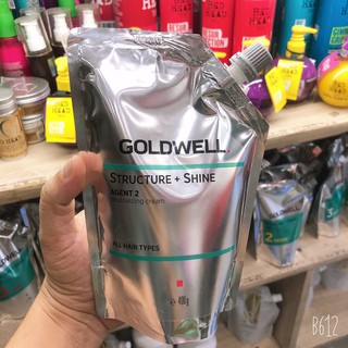 Dập duỗi ( ép ) tóc GOLDWELL STRUCTURE + SHINE 400G ( hàng chính hãng )