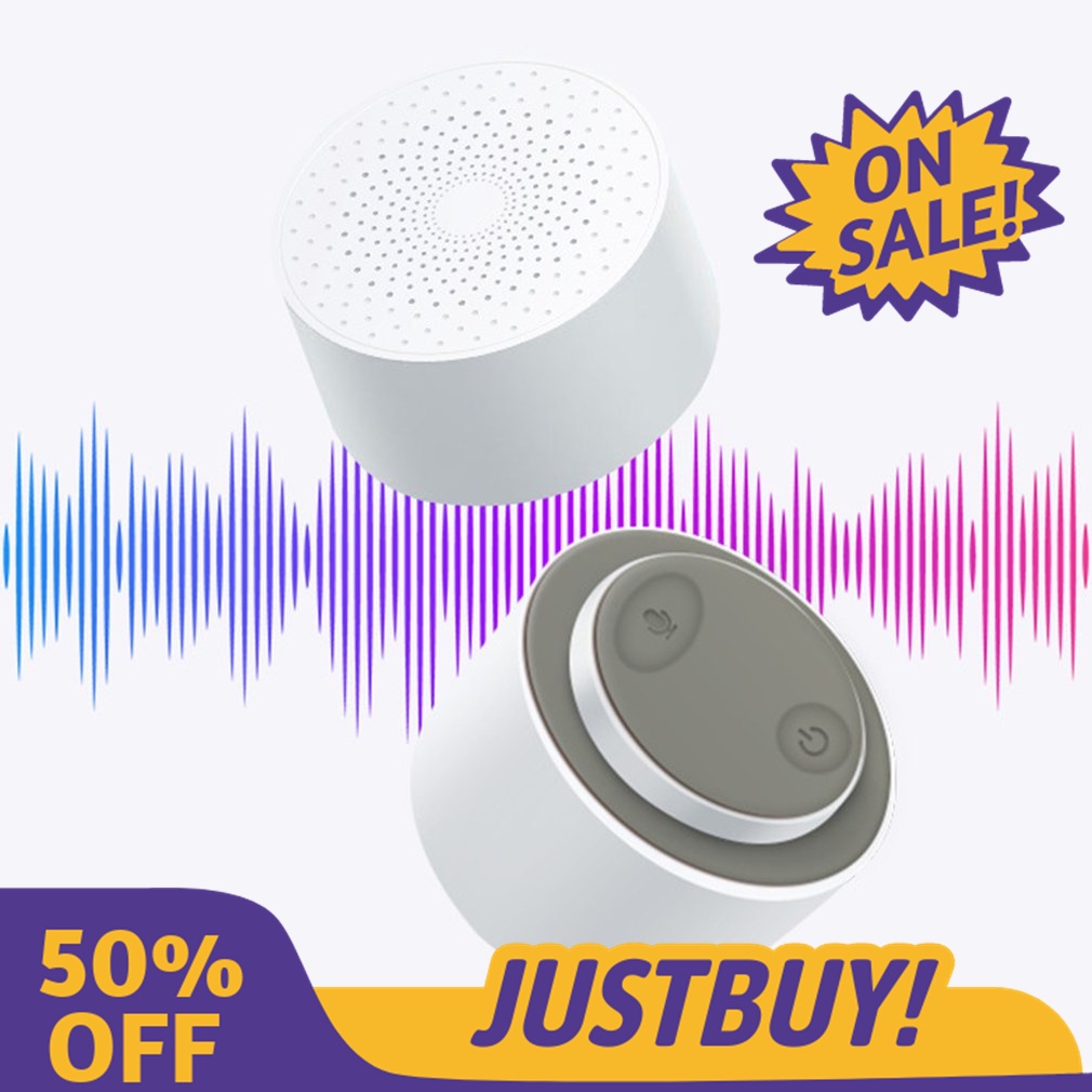🤩Justbuy🤩 XIAOMI Loa Bluetooth Mini , Loa Mini Thông Minh Tích Hợp Micro Đàm Thoại Loa thông minh Đối thoại Điều khiển thông minh Loa nhỏ không dây nhỏ XIAOMI