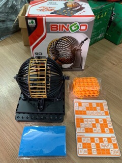 ĐỒ CHƠI LỒNG QUAY LÔ TÔ BINGO