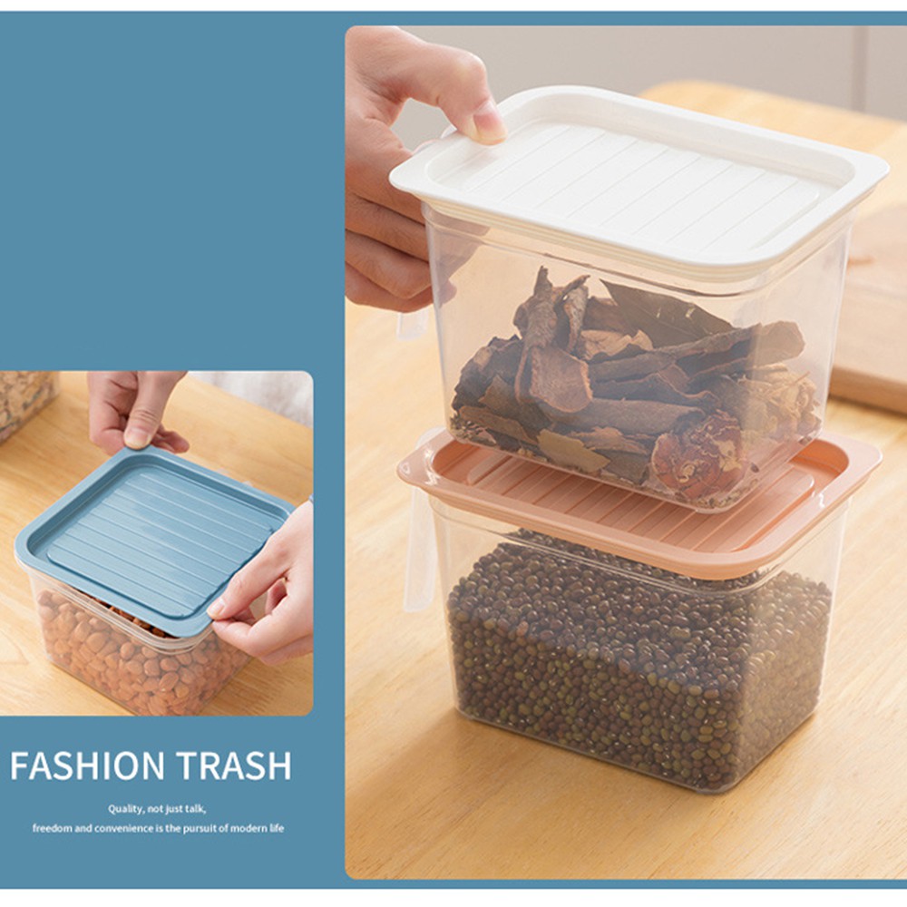 Hộp Nhựa Bảo Quản Thực Phẩm Có Tay Cầm Tiện Lợi