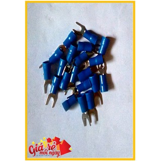 Đầu cos chẻ (cos chữ Y) bọc (10 cái)