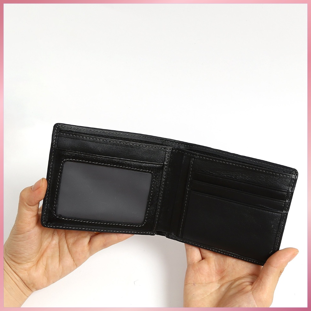 Ví Nam Da Cao Cấp Bỏ Túi Gọn Nhẹ, Bóp Nam Bền Đẹp - TRONBO -  Henry_official