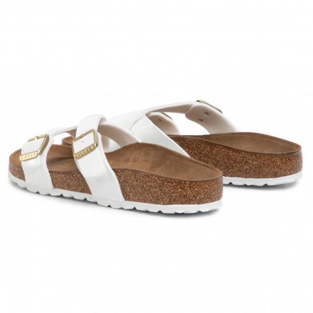 Dép Quai Ngang Nữ Birkenstock Yao Bck1016353  Màu Trắng