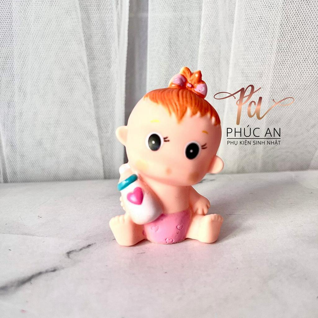 Em Bé Baby mini trang trí bánh sinh nhật dễ thương