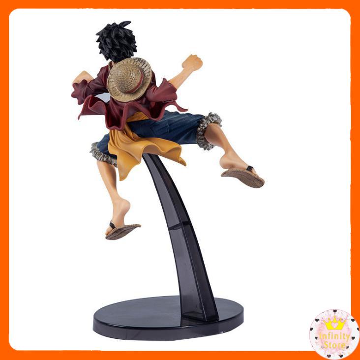 MÔ HÌNH LUFFY NHẢY ĐẤM SP 20CM INFINY DECOR