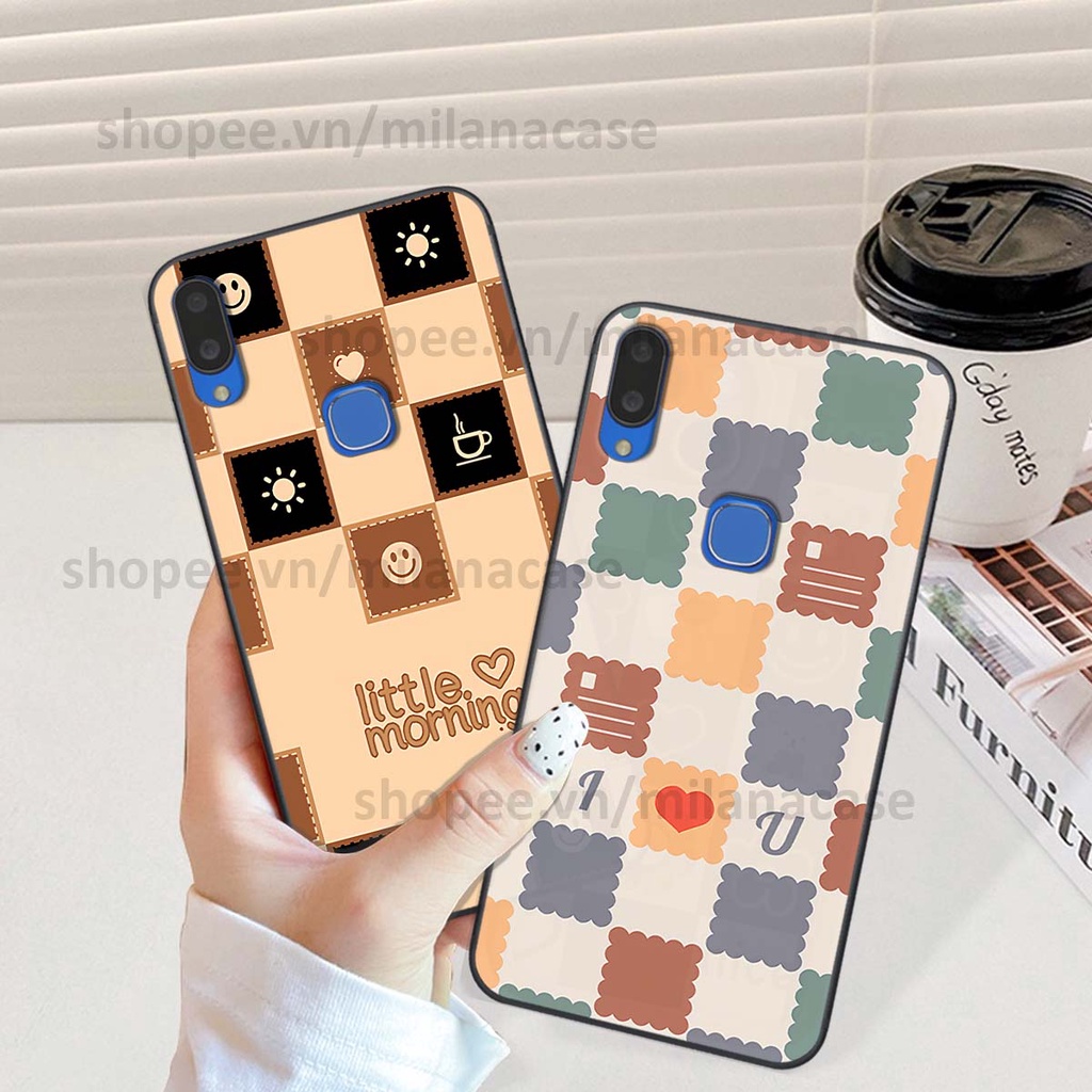 Ốp Vivo V11 / V11i caro họa tiết nhiều màu sắc siêu đẹp thời trang cá tính