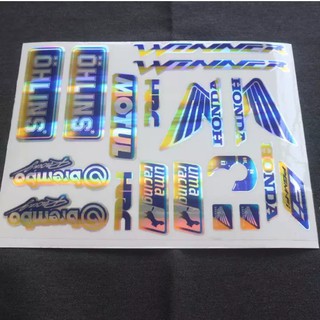 1 BỘ TEM XE WINNER CROM TITAN