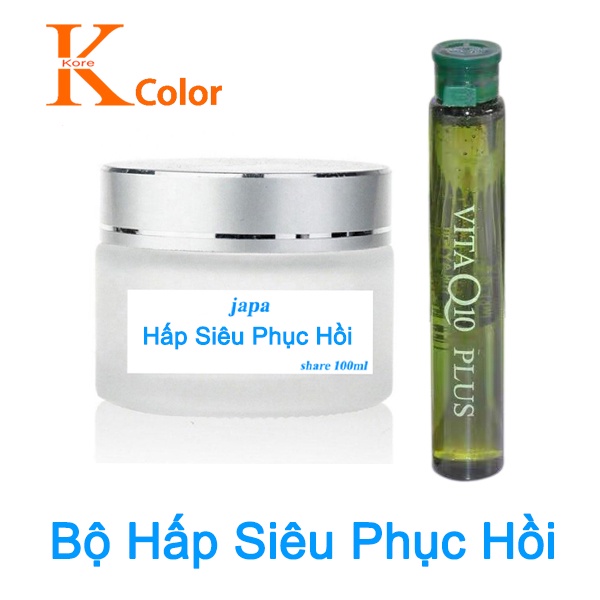 Hấp Collagen Phục Hồi Siêu Mềm Mượt, Pha Cùng Ép Nhuộm Rất Hiệu Quả