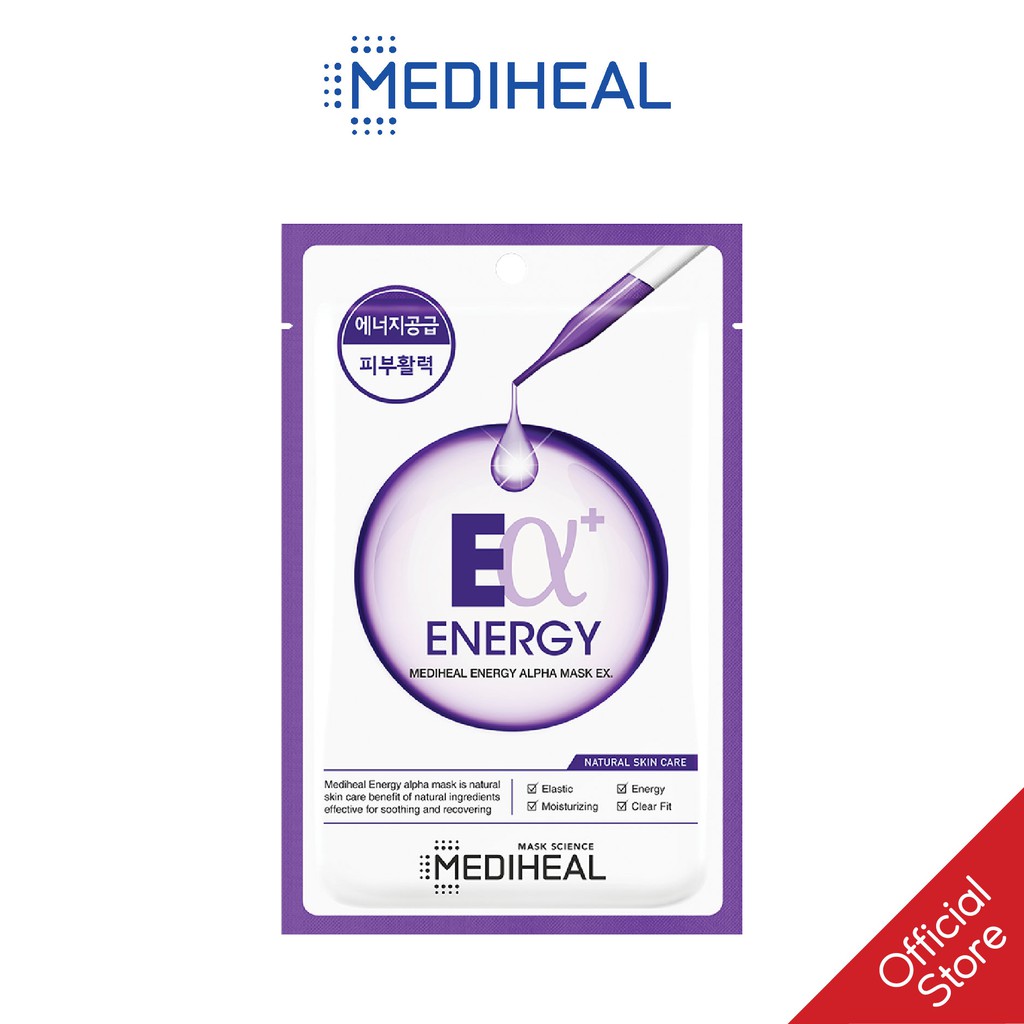 [Mã FMCGMALL -8% đơn 250K] Mặt Nạ Hồi Sinh Làn Da Mediheal Energy Alpha Mask EX 23ml [K77]