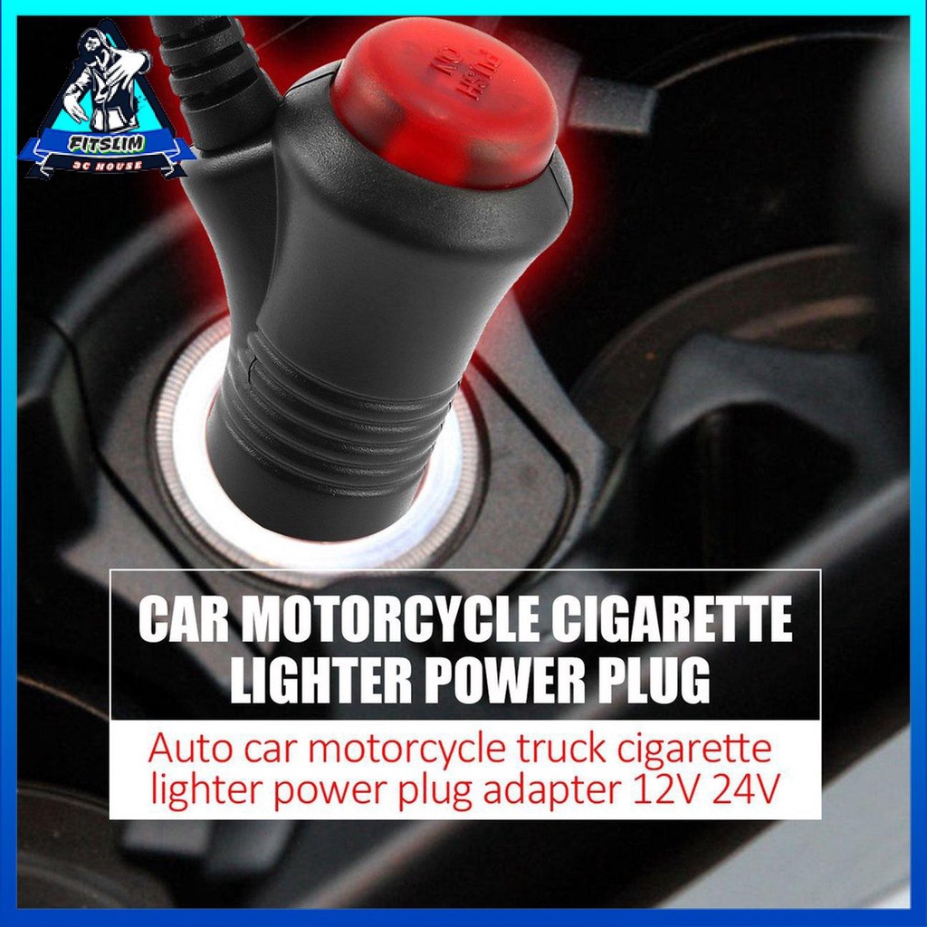 Ổ Cắm Bật Lửa 12v 24v Cho Xe Hơi 1.5m