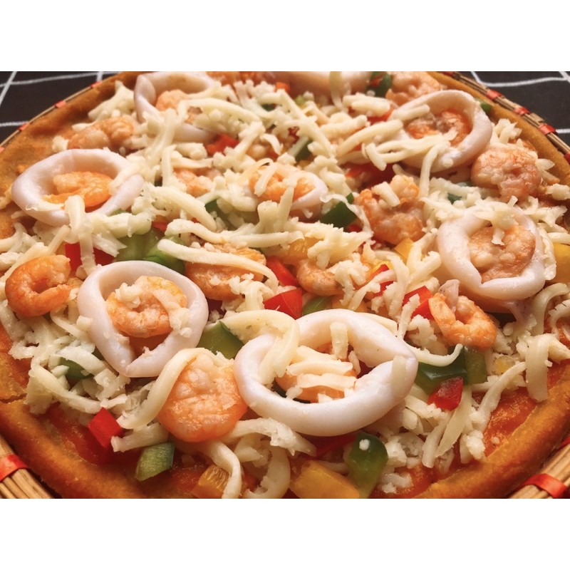 <SHIP NỘI THÀNH> Pizza đế bột hạnh nhân chuẩn Keto/DAS/Lowcarb