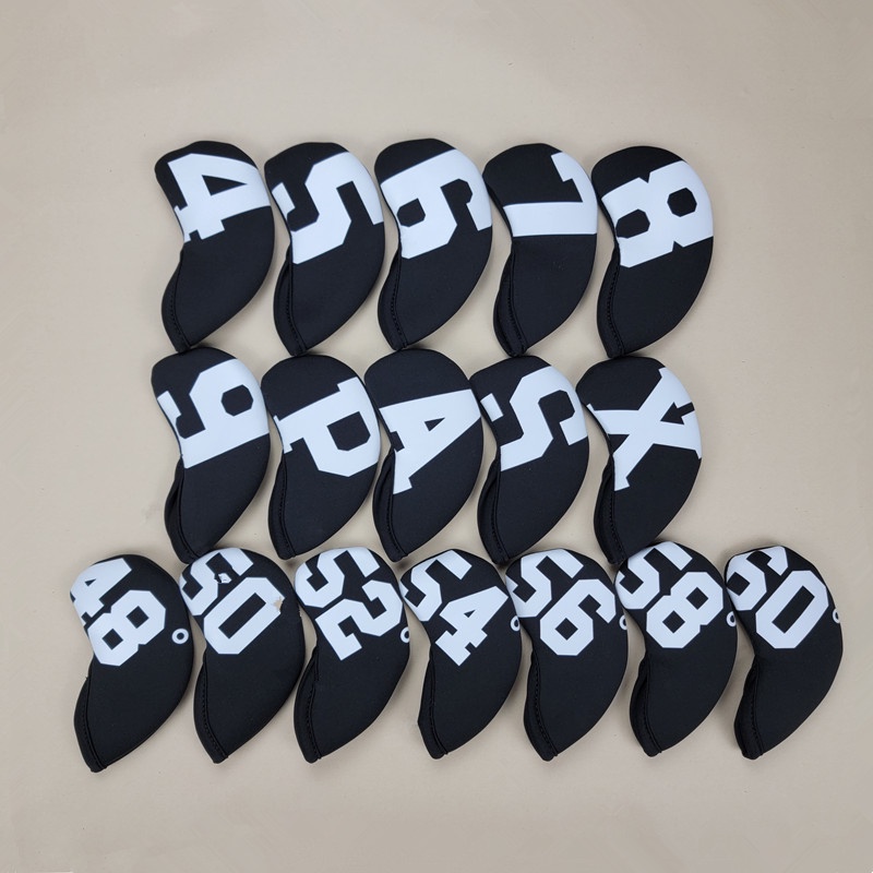 Golf Iron club Cover Golf Wood Set Head Cover Putter Cover fairway Wood Cover driver Cover Iron Cove