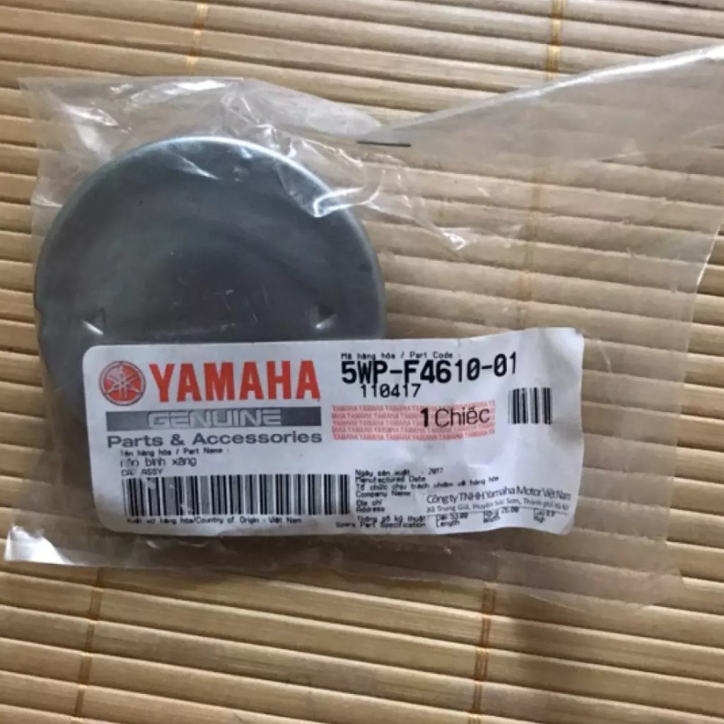 Nắp bình xăng SIRIUS , JUPITER , NOUVO , EXCITER , MIO zin chính hãng YAMAHA