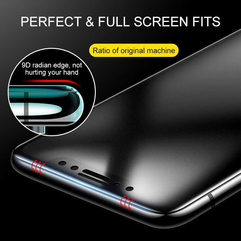 Kính Cường Lực 9h Chống Dấu Vân Tay Cho iphone 15 14 13 12 11 pro max plus mini xr xs max 8 7 6 6s plus se