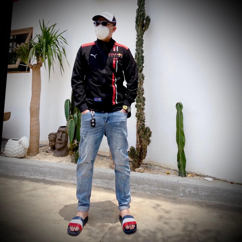 Áo Khoác Thể Thao Nam Chống Nắng Redbull Racing Chất Thun Umi Cao Cấp Dày Dặn, Thoáng Mát, Vải Mịn , Mềm Không Xù Lông