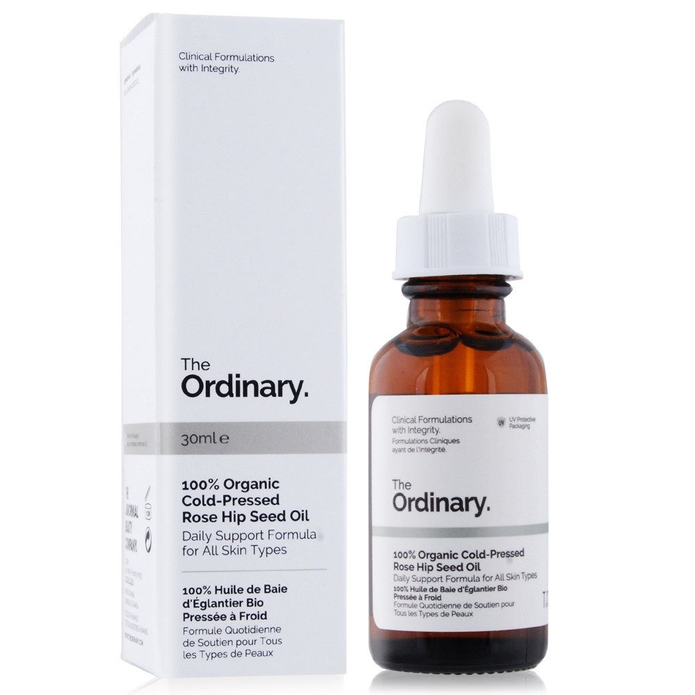 [CANADA- Full Bill] Dầu dưỡng da tạo đàn hồi + tái tạo tế bào 100% Organic Cold-Pressed Rose Hip Seed Oil - The Ordinary