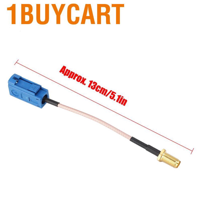 Dây Cáp Chuyển Đổi 13cm Fakra Sang Sma Cho Thiết Bị Định Vị Gps Xe Hơi