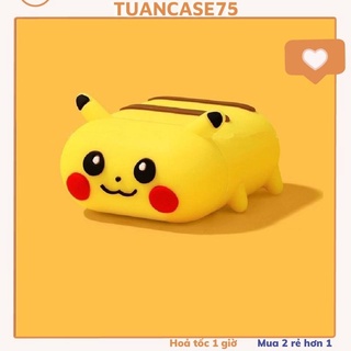 🔥 Case Ap 1/2 & Pro 🔥 Freeship 🔥 VỎ BỌC MODEL CUTE PIKACHU Cho Tai Nghe Không Dây (Bluetooth) - Tuancase75