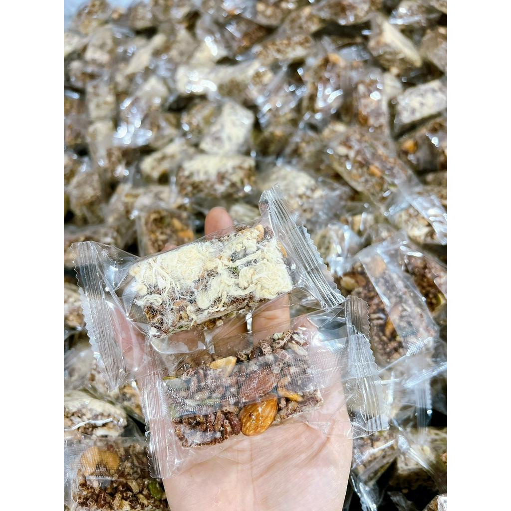 Thanh cơm gạo lứt mix hạt &amp; chà bông dinh dưỡng hỗ trợ giảm cân tốt cho sức khỏe(290g)