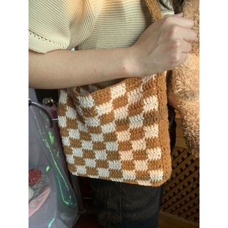 Túi len handmade caro tùy chọn màu.