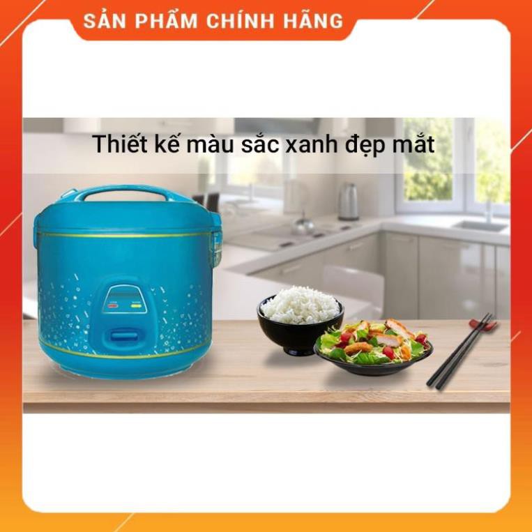 Nồi cơm điện Sunhouse 1.8 lít SHD 8619 Xanh