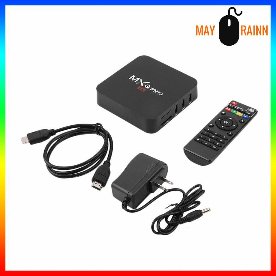 Tv Box Mxq-Pro 8 + 128g Rk3229 Android 7.1 Smart Tv Box Và Phụ Kiện