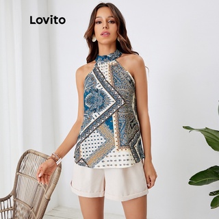 113xj lovito boho paisley halter tank top l24ld141