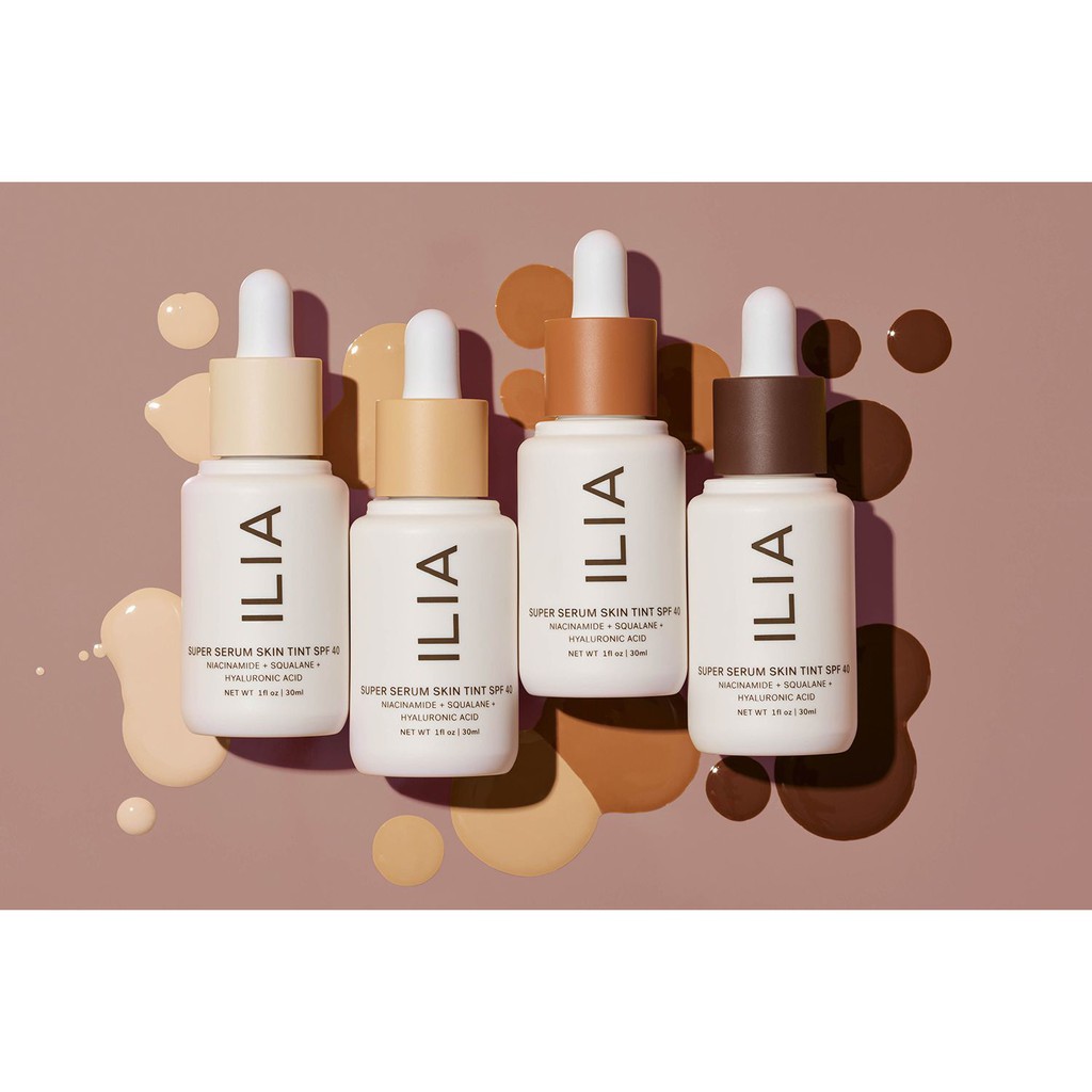 KEM NỀN ILIA SUPER SERUM SKIN TINT SPF40 FOUNDATION 30ML CHÍNH HÃNG - 8158