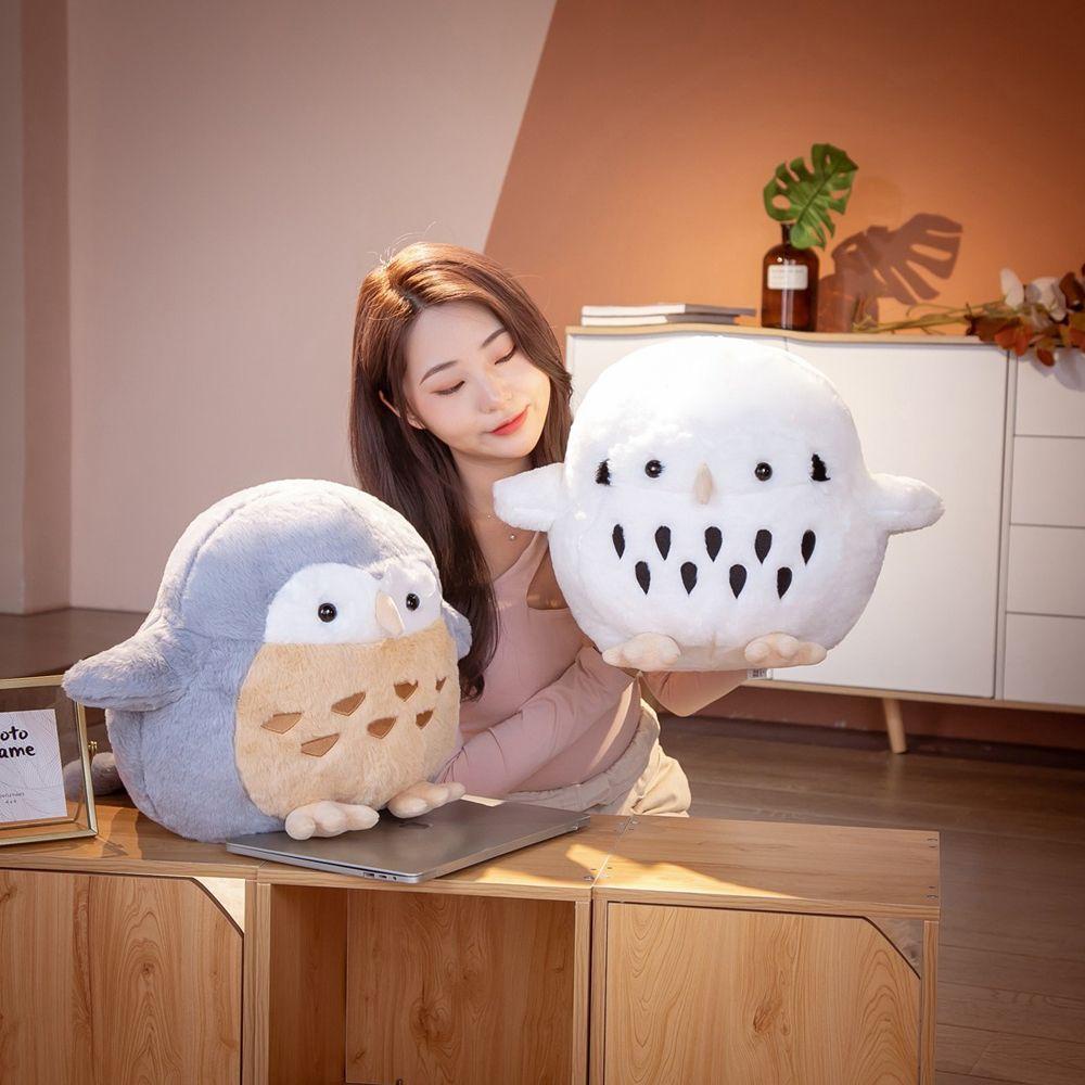 Cú Nhồi Bông Mềm Mại Trang Trí Ghế Sofa / Phòng Bé